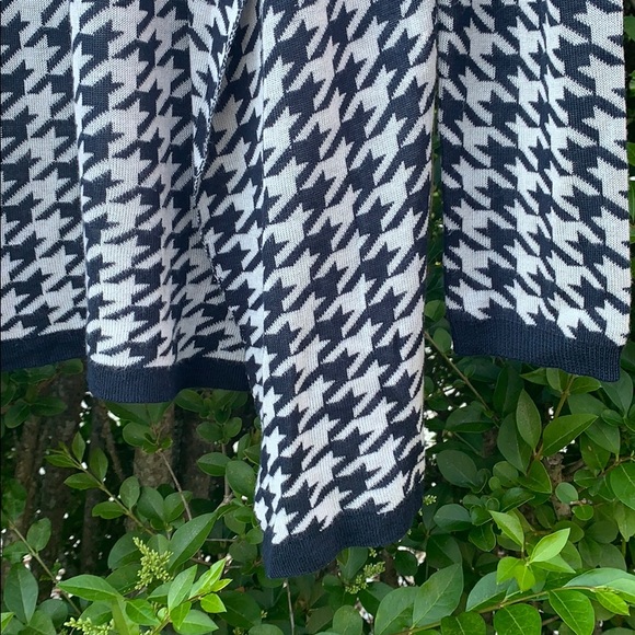 CHARLOTTE TARANTOLA | Cardigan Houndstooth Open - Picture 5 of 10